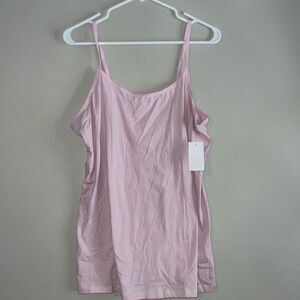 Aveto navy pink tank top size 1X new with tags